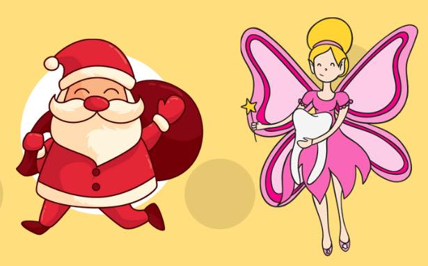 Santa and the Tooth Fairy